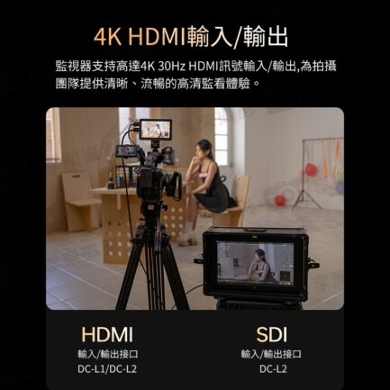 Viltrox 唯卓仕 DC-L系列 DC-L1 DC-L2 觸控螢幕 7吋 全高清 攝影機監視器 HD 監看螢幕：圖片 10