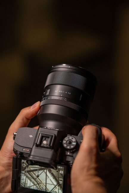 唯卓仕 AF 85mm F1.4 PRO FE-mount FE卡口 全畫幅 自動對焦 超大光圈鏡頭 A7全系列 A7C A7R A7S：圖片 6