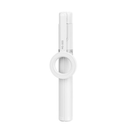 【Ulanzi MagSafe MG-003手機磁吸落地自拍桿pro 白色】24.3-136.5cm 藍牙遙控 手機支架 自拍棒 三腳架 vlog 直播 自拍 攝影 Selfie Stick Tripod Pro M003：圖片 2