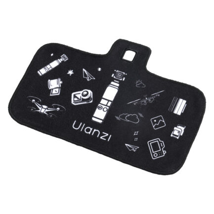 (預購中)【Ulanzi CO71 適用Pocket 3 魔術抱抱布】黑色 魔術百貼布 魔術布 保護套包布 收納布 自黏收納包 口袋雲台相機用側背帶 雲台保護器 Magic Fabric Wrap：圖片 2