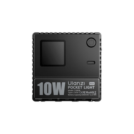 (預購中)【Ulanzi C10RGB 10W RGB口袋燈】3300mAh LED補光燈 持續燈 攝影燈 打光燈 氛圍燈 美顏燈 迷你燈 Type-C充電 Vlog 攝影 外拍 LED Video Light L205：圖片 2