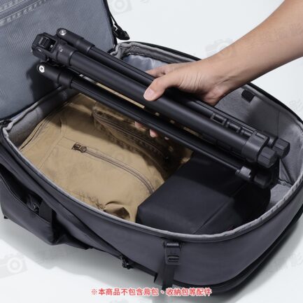 【Ulanzi TT43輕便反折燈架】76-190cm 收納43cm 承重6kg 1/4 鋁合金 扳扣式 三腳架 LED持續燈架 攝影燈架 自拍架 直播 外拍 攝影 Reversible Leg Light Stand T076GBB1：圖片 8