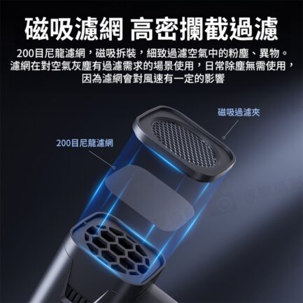 (預購中)【Ulanzi AD02 STORM颶風暴力風扇V2】電動氣吹 打氣機 帶照明燈 除塵 清潔氣吹 吹塵機 氣墊充氣 單眼 微單 相機鏡頭 鍵盤 筆電 STORM Electric Air Duster II Powerful Blower：圖片 9