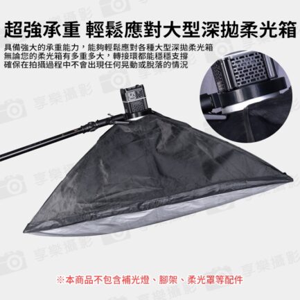 【mini保榮轉保榮口 轉接座】適用ulanzi L024 C01 迷你保榮卡口轉標準保榮卡口 轉接環 Mini Bowens to Bowens Mount Adapter：圖片 8
