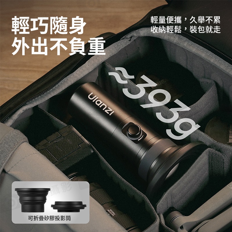 (預購中)【Ulanzi LM01 造影手電筒】10W 7500mAh 1/4 阿萊定位孔 四色燈 造影燈 補光燈 氛圍燈 投光燈 打光燈 攝影 戶外 人像拍照:圖片 8
