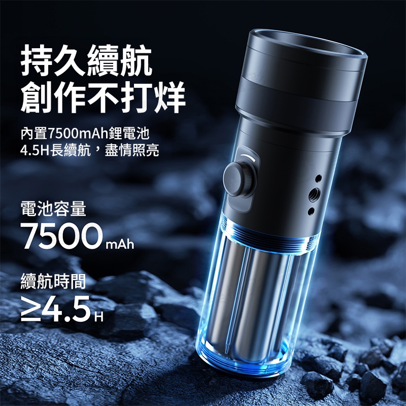(預購中)【Ulanzi LM01 造影手電筒】10W 7500mAh 1/4 阿萊定位孔 四色燈 造影燈 補光燈 氛圍燈 投光燈 打光燈 攝影 戶外 人像拍照:圖片 9
