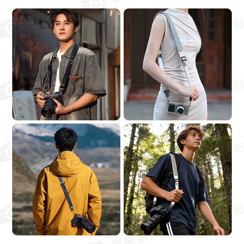 (預購中)【Ulanzi CSS1 U-Snap相機肩帶/相機背帶】黑/銀/藍/綠 3.8cm加寬肩帶 快拆 快裝 單眼 微單 單肩 相機背繩 相機頸掛繩 攝影背帶:圖片 5