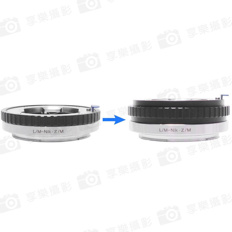 【LM-NIK Z NZ轉接環】微距近攝 無限遠合焦 手動對焦 LM鏡頭轉 Nik Z卡口 Z6 Z7:圖片 5