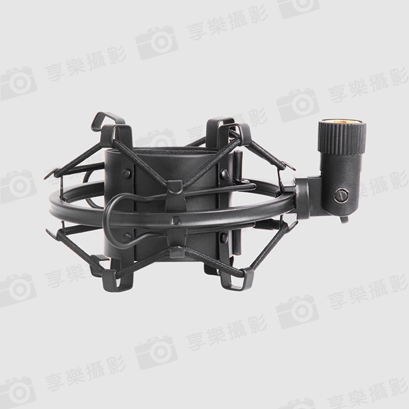 Rodeane樂笛 麥克風防震架 金屬黑 尺寸(直徑2.5cm) 避震架 減震架 錄音唱歌:圖片 10