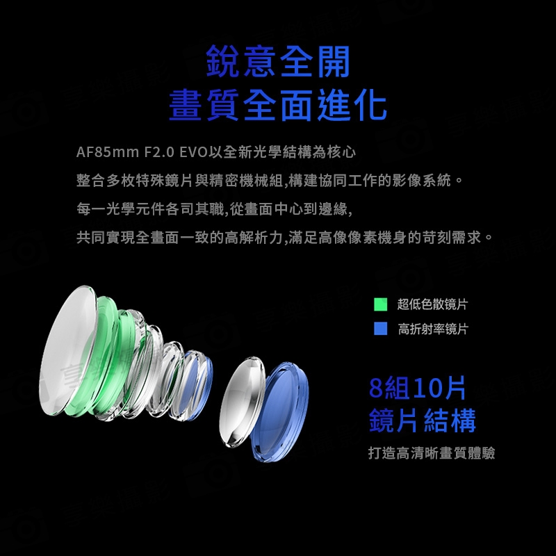 Viltrox 唯卓仕 AF 85mm F2.0 EVO Z-mount 全片幅 自動對焦鏡頭 適用Nik:圖片 15