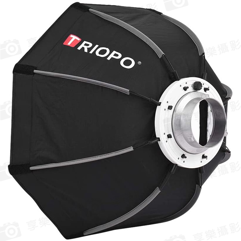 (客訂商品)【Triopo OCT 55CM-B 按鍵快摺傘式八角柔光罩 2代】55cm 保榮卡口 無網格 柔光箱/八角罩 外拍 攝影 補光:圖片 6