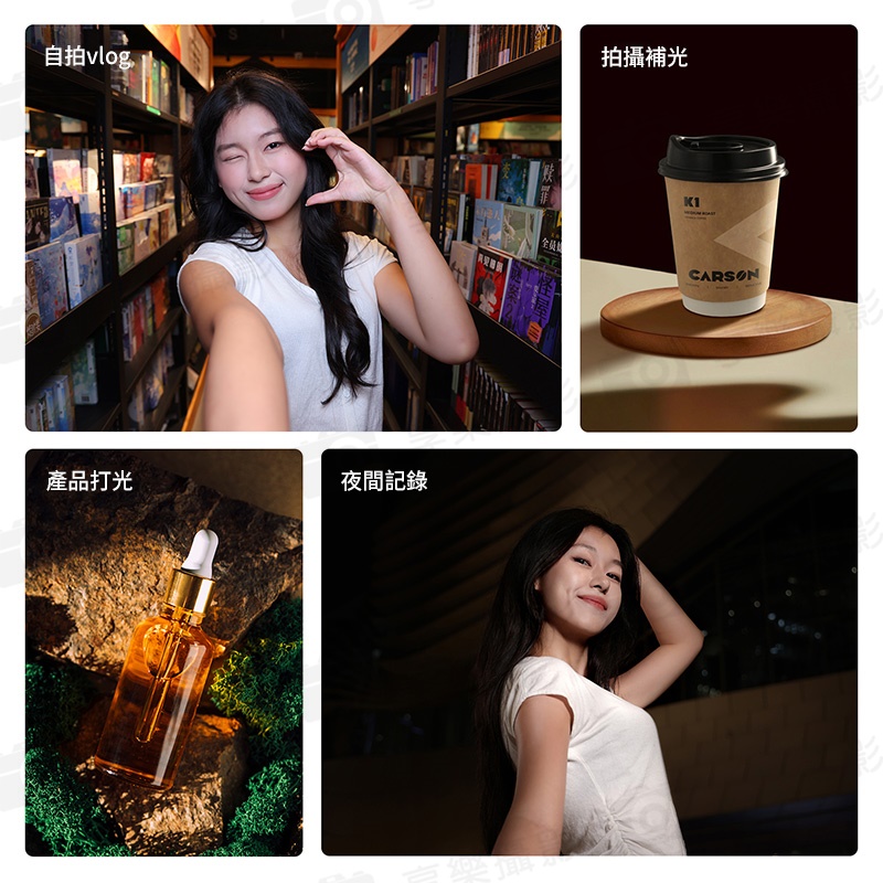 【Ulanzi IN07 適用Go Ultra 磁吸翻轉小燈】for Insta360 運動相機 500mAh 快拆 1/4螺孔 掛繩孔 補光 打光 Vlog 街拍 夜拍:圖片 9